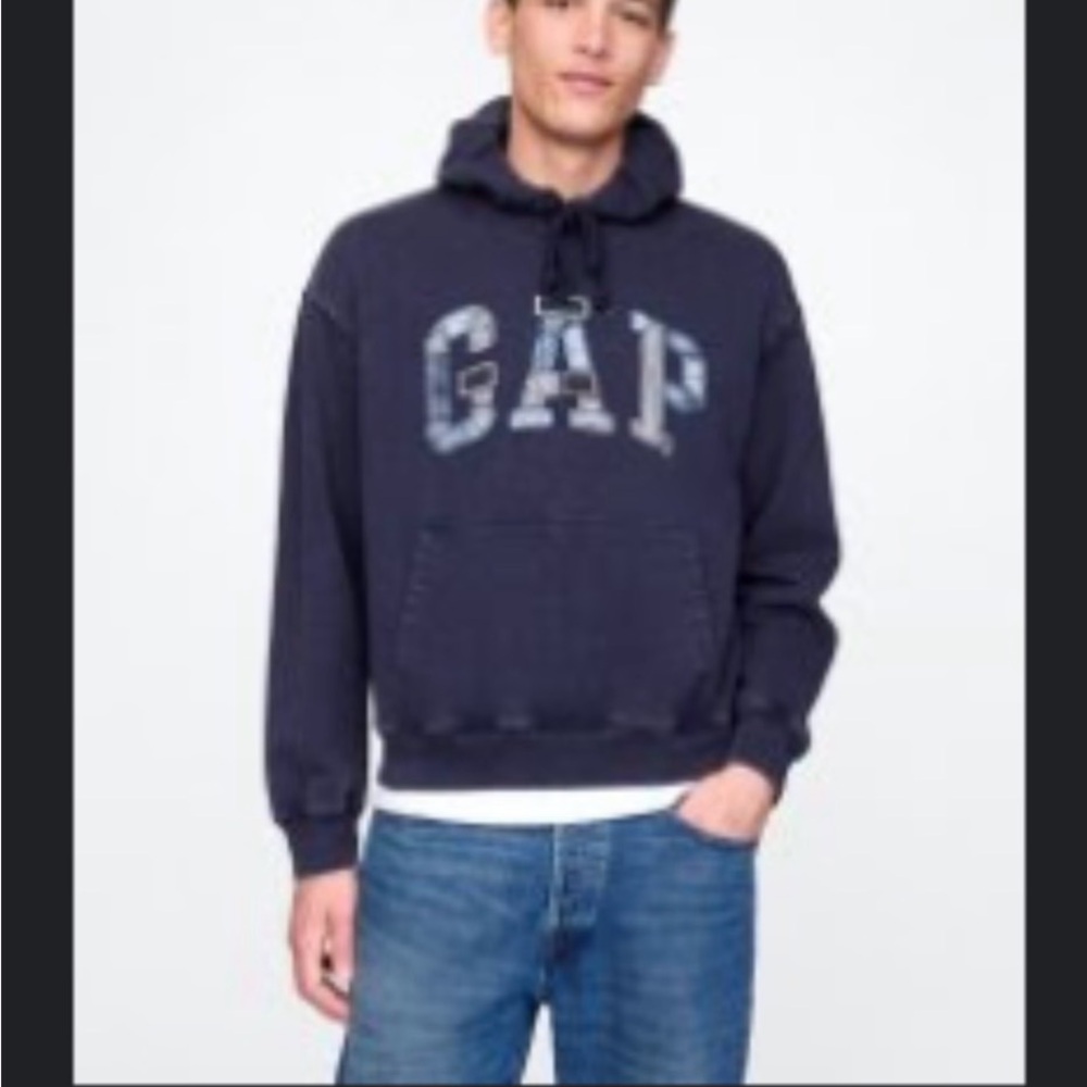 Gap Patchwork Hoodie - image 3